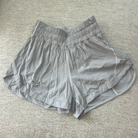 lululemon athletica Pants - lululemon athletica Light Gray Women's Athletic Shorts